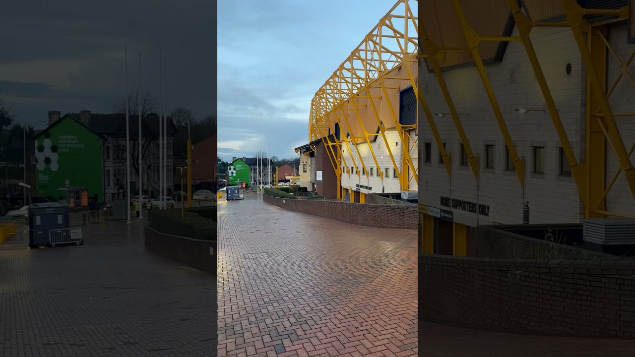 MEGA-Stadion in England! Molineux Stadium - Wolverhampton Wanderers