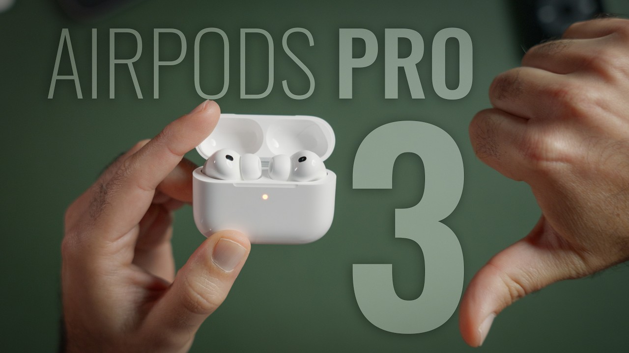 Não Compres Ainda: AirPods Pro 3 com Poucas Melhorias e Recursos Que Não Chegam a Portugal