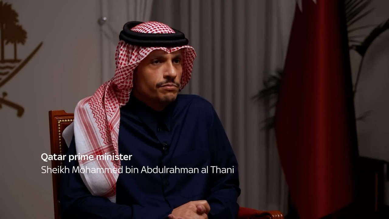 مقابلة معالي رئيس مجلس الوزراء وزير الخارجية مع سكاي نيوز