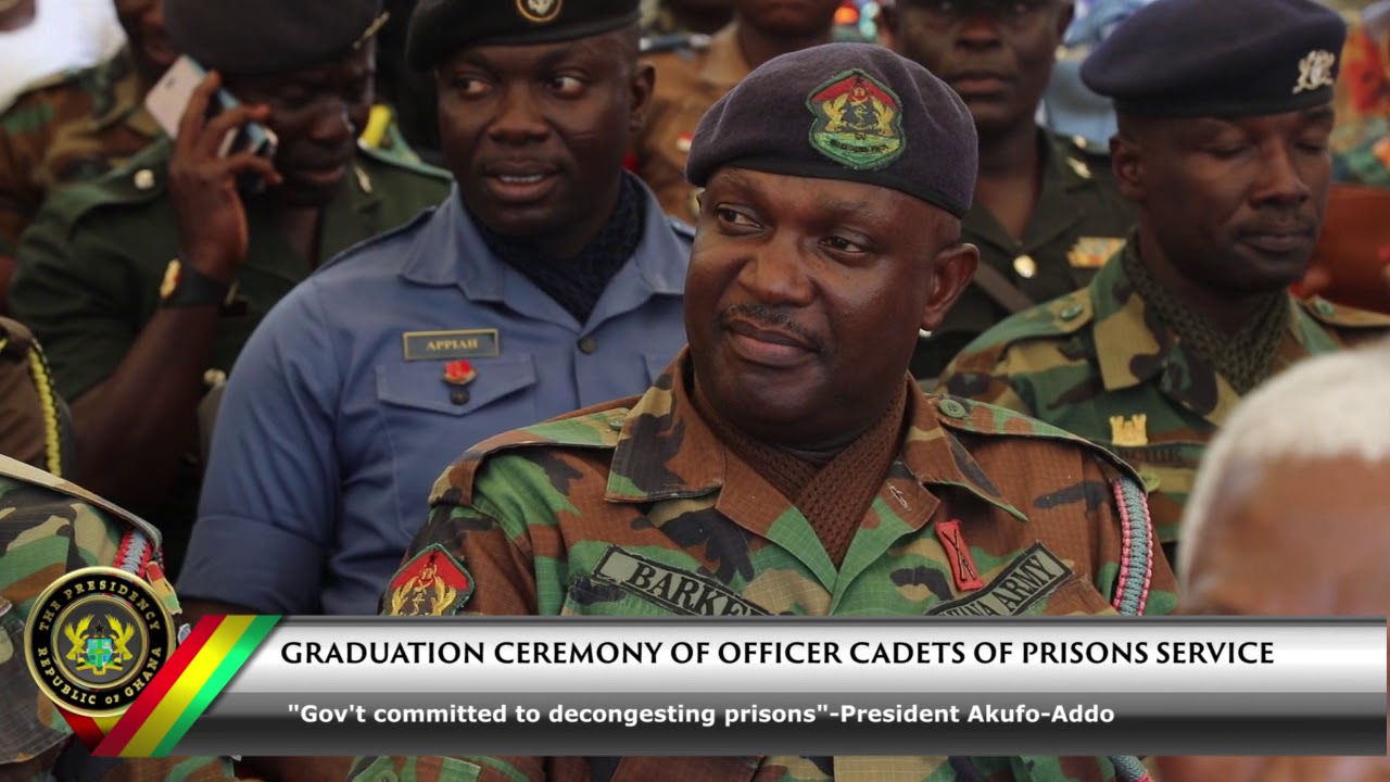 Graduation Ceremony of Officer Cadets of the Ghana Prisons Service
