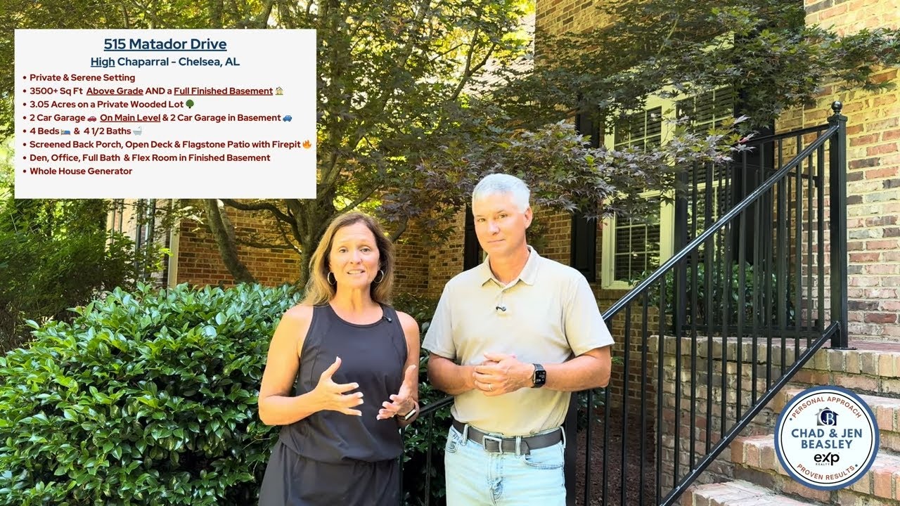 3.05 Acres of Privacy in Chelsea, AL | High Chaparral | Chad and Jen Beasley - eXp Realty