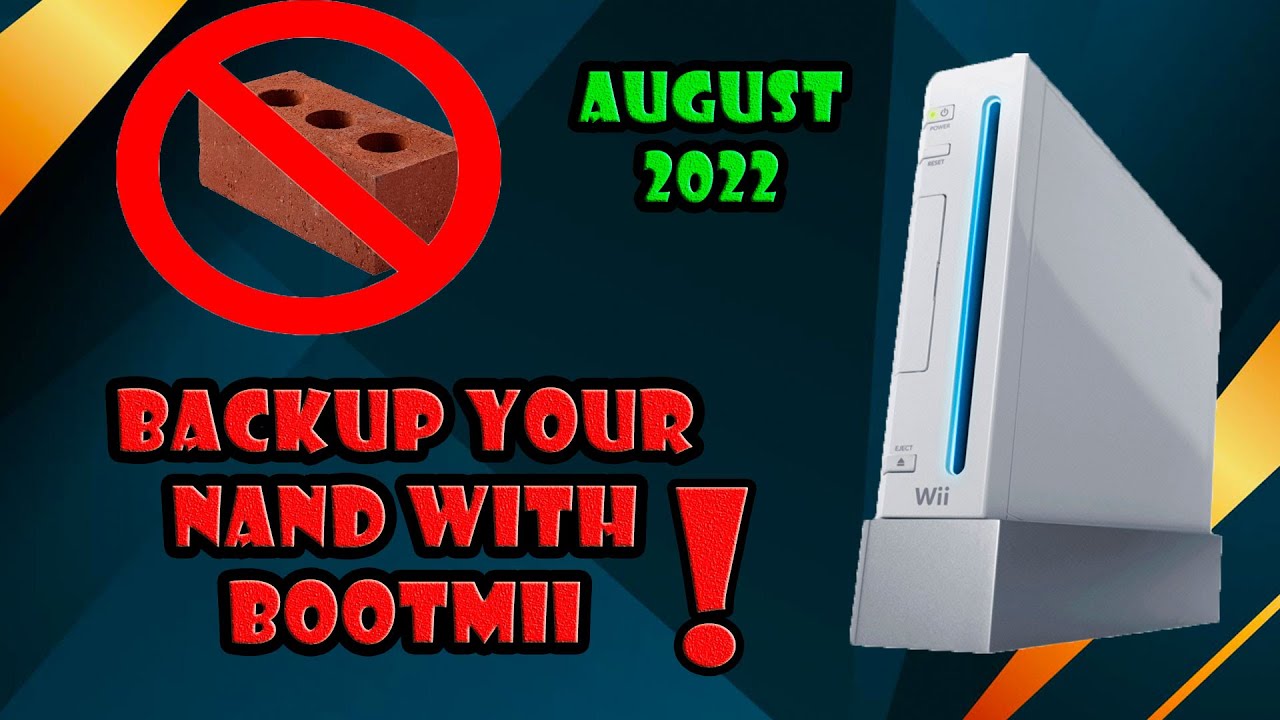 Как создать резервную копию NAND вашей Wii с помощью Bootmii (работает с октября 2023 г.) (Защити...