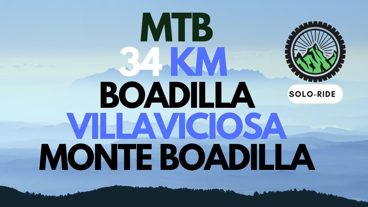 🚵&zwj;♂️ &iexcl;Descubre esta Ruta MTB por Madrid! 34 km desde Boadilla del Monte a Villaviciosa