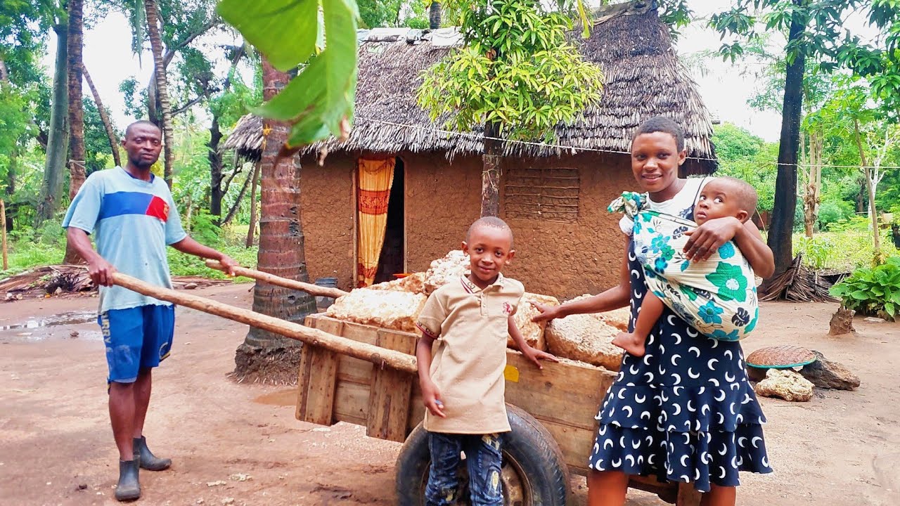 Buying Stones for Our Dream Home + Soft Layered Chapati Recipe | African Village Life