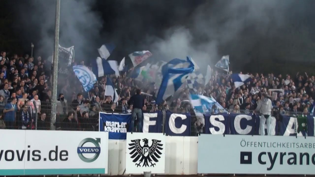 Nordkurve Gelsenkirchen - Schalke Amateure in Münster