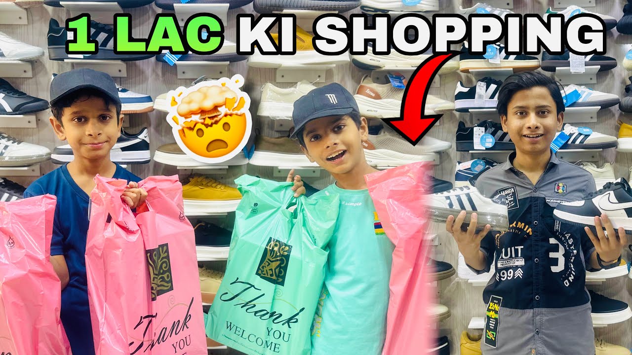 1 lac ki shopping kar le 😨 || first time itna kharcha ho gaya 😱