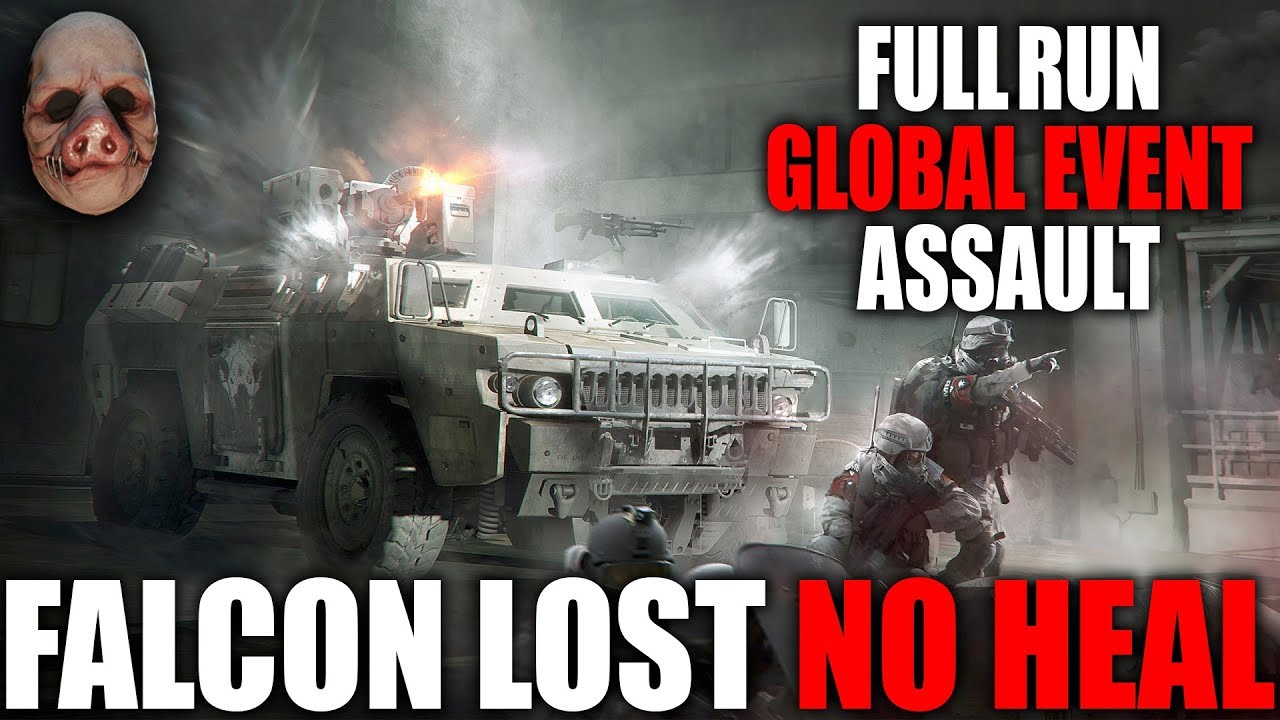 THE DIVISION 1.8.2 | EASY WAY TO COMPLETE NO HEAL FALCON LOST | FULL RUN UNLOCKING PIGGY MASK
