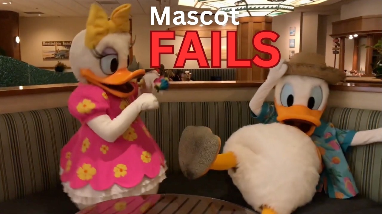 Mascot Fails And Funny Moments 2025 | Hilarious Fails You Didn’t Expect 🤣