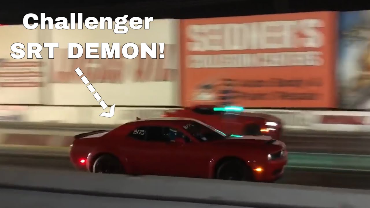 New OWNER Takes 18' Dodge Demon to Drag Strip!!!