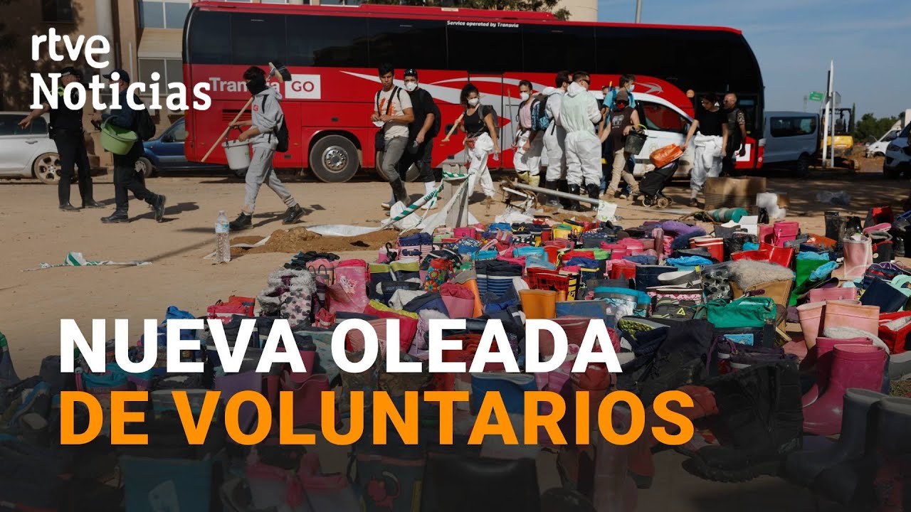DANA: MILES de PERSONAS se ORGANIZAN para AYUDAR desde DISTINTOS PUNTOS de ESPAÑA | RTVE Noticias