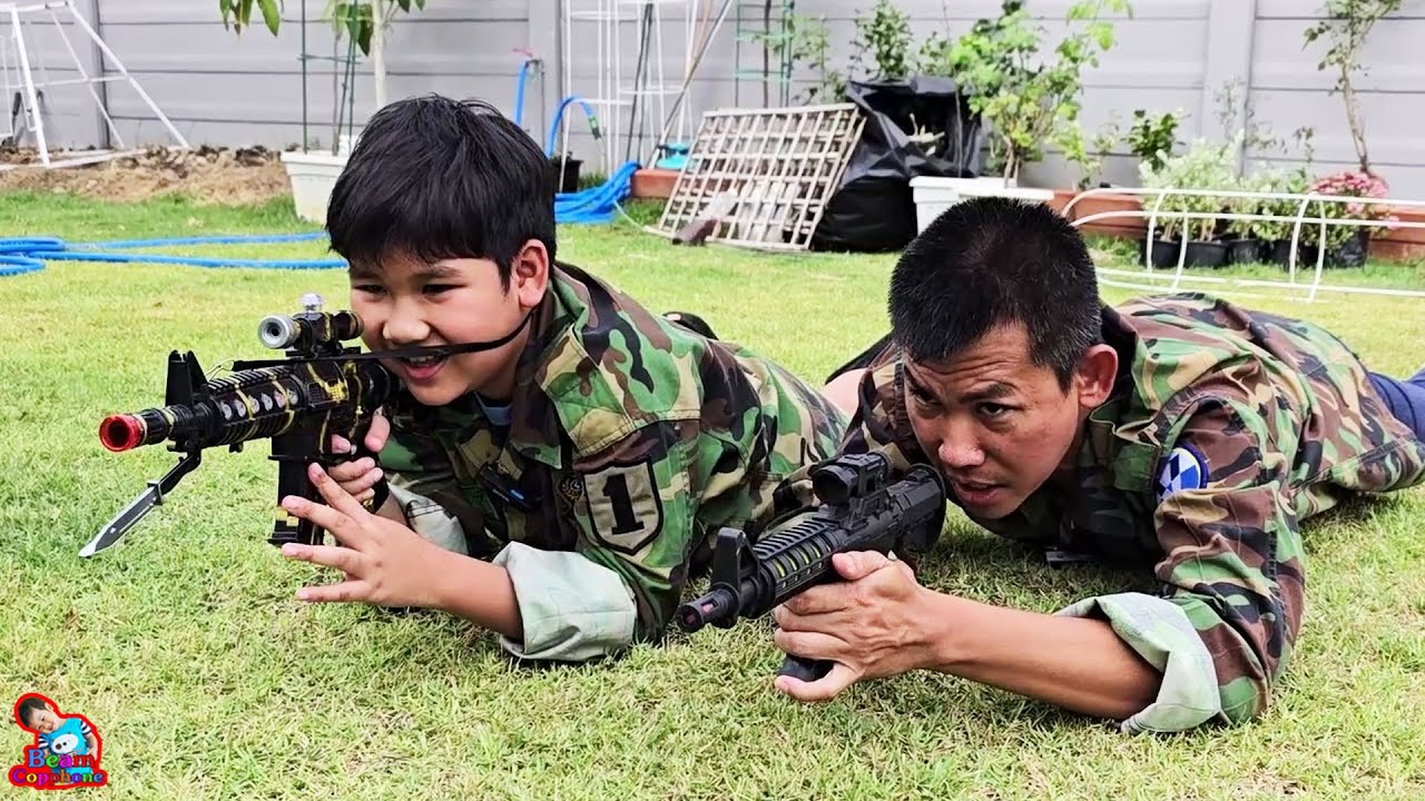 ออกไปสู้รบจนเหนื่อย วิทยุบอกหน่วยให้เอาเสบียงมาส่ง | น้องบีม