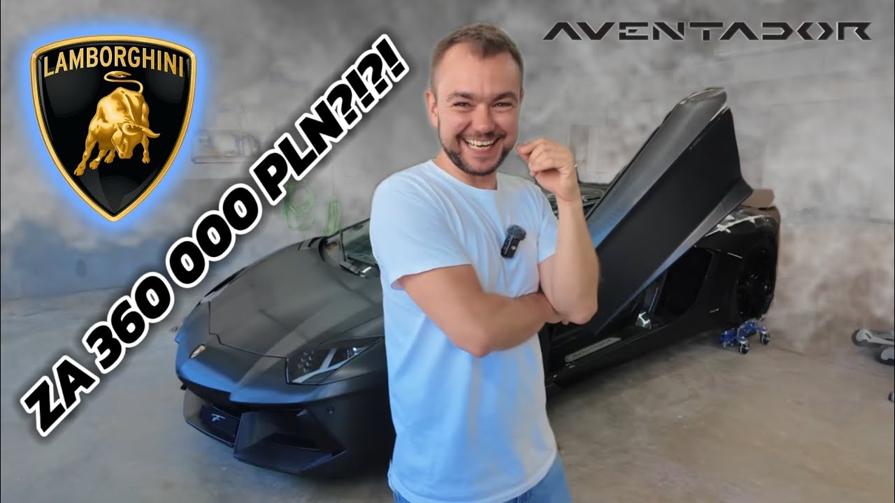 Lamborghini Aventador za 360.000 PLN?!?! 🤯