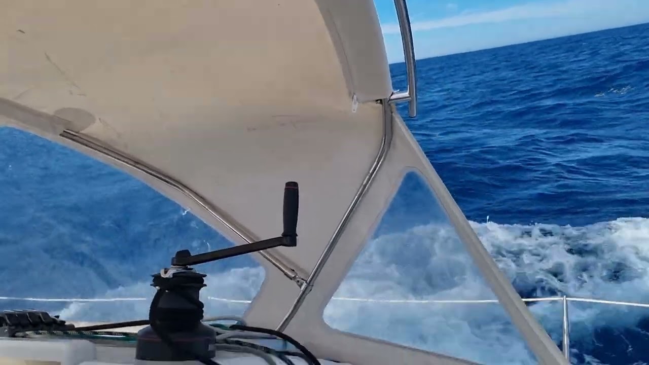 Sailing to Corsica