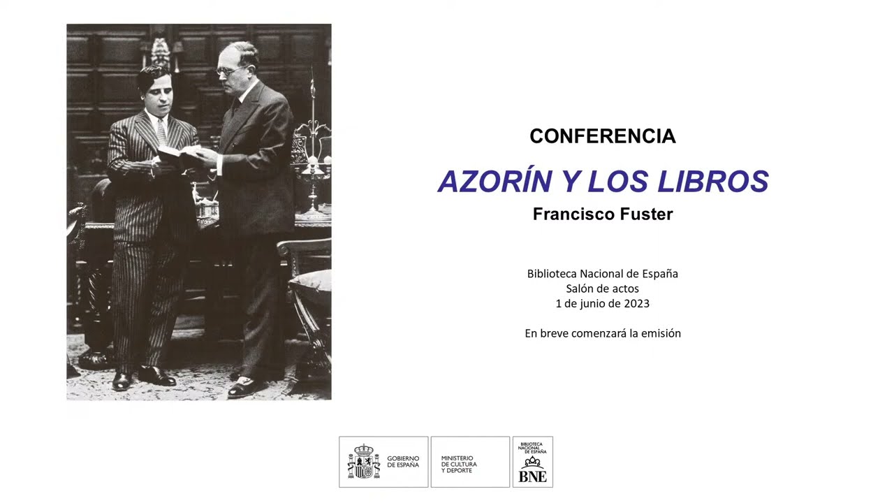 Azorín y los libros