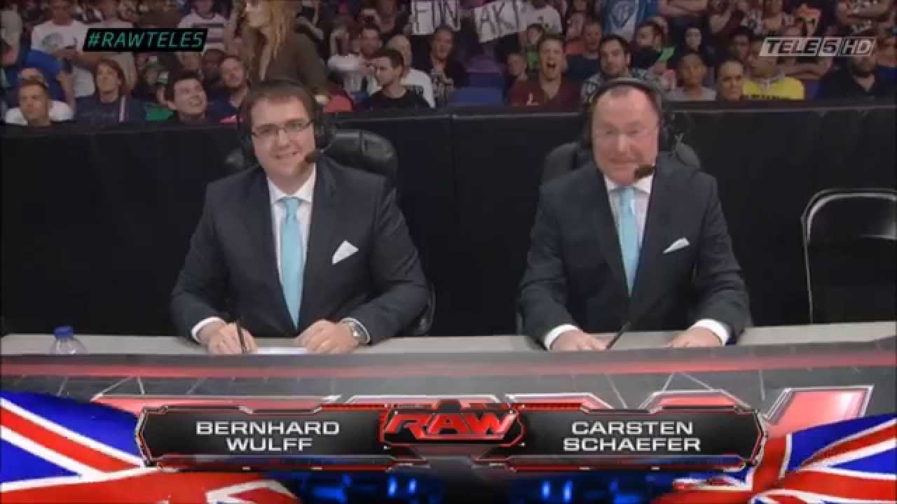 WWE RAW Deutsche Kommentatoren Live in London 19.05.14 Einzug & Live im TV HD