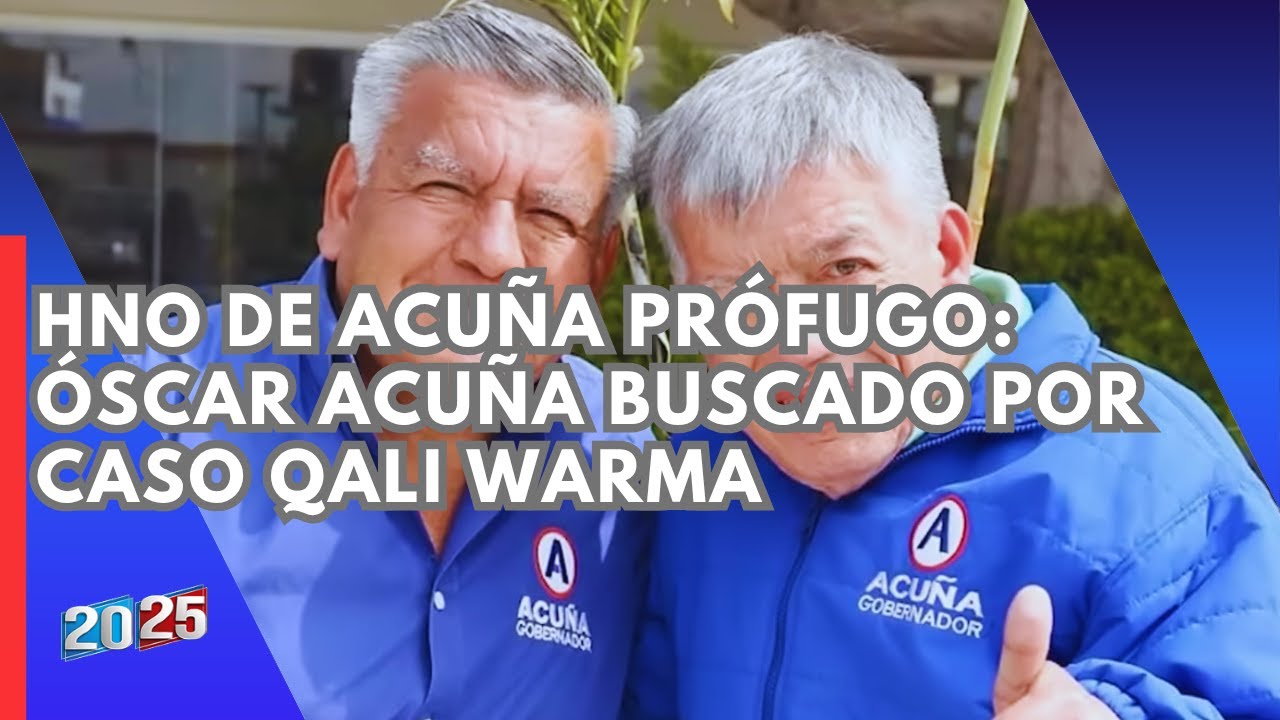 Policía busca a hermano de César Acuña: está no habido tras operativo fiscal por caso Qali Warma