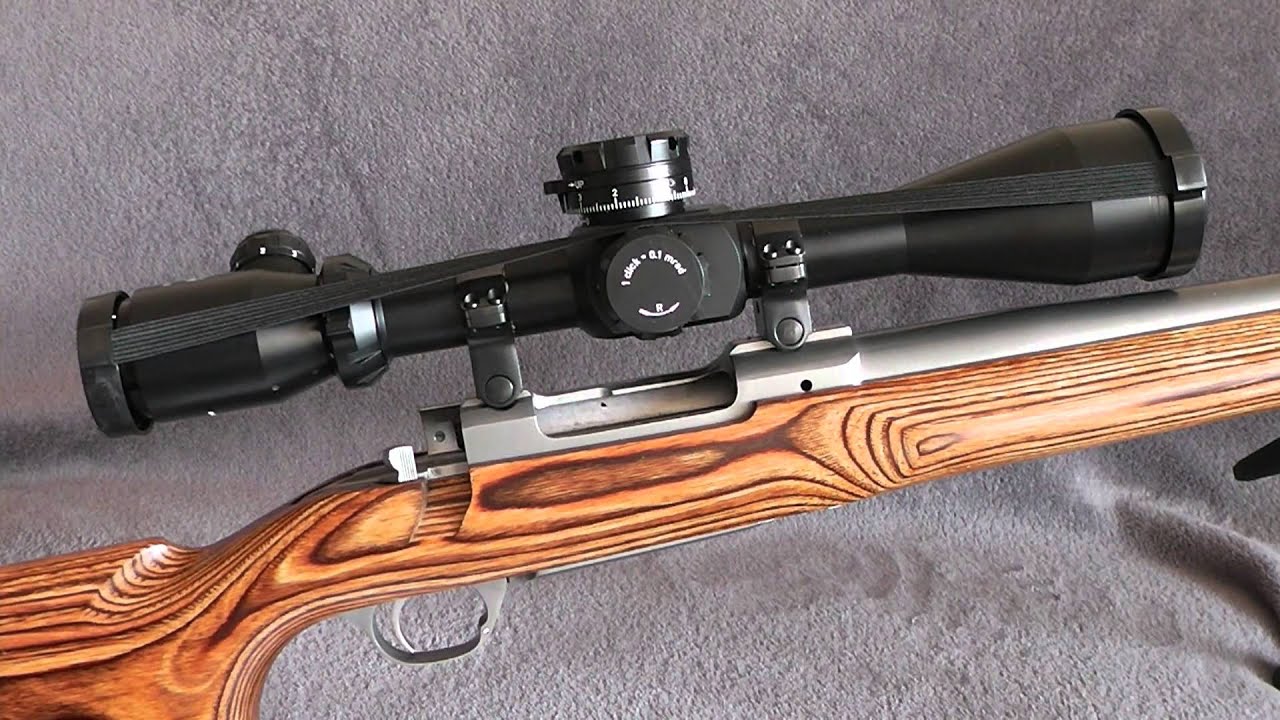 IOR 4 -14 x 50 IL Zielfernrohr auf Ruger M 77 MK II