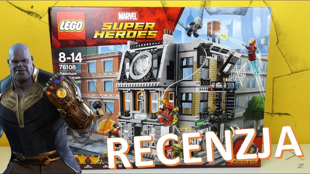 LEGO MARVEL SH Starcie w Sanctum Sanctorum 76108 / RECENZJA