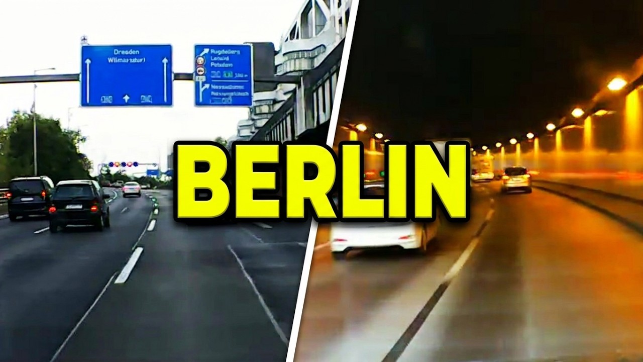 🚙👀 Roadview #273 Fahrt durch Berlin / #roadview #berlin #autobahn