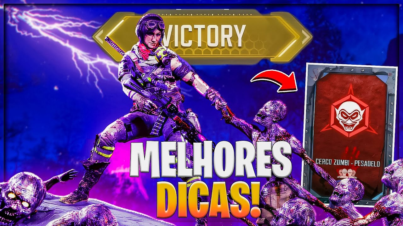 COMO VENCER o NOVO MODO CERCO ZUMBI, RÁPIDO e FÁCIL! (DICAS e TRUQUES no MODO DIFÍCIL ou PESADELO)