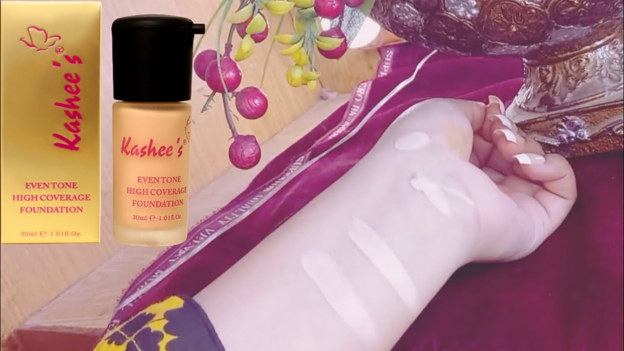 kashees foundation shade 04/05 differnce Which one is best for asia skin tone | sbeen lifestyle