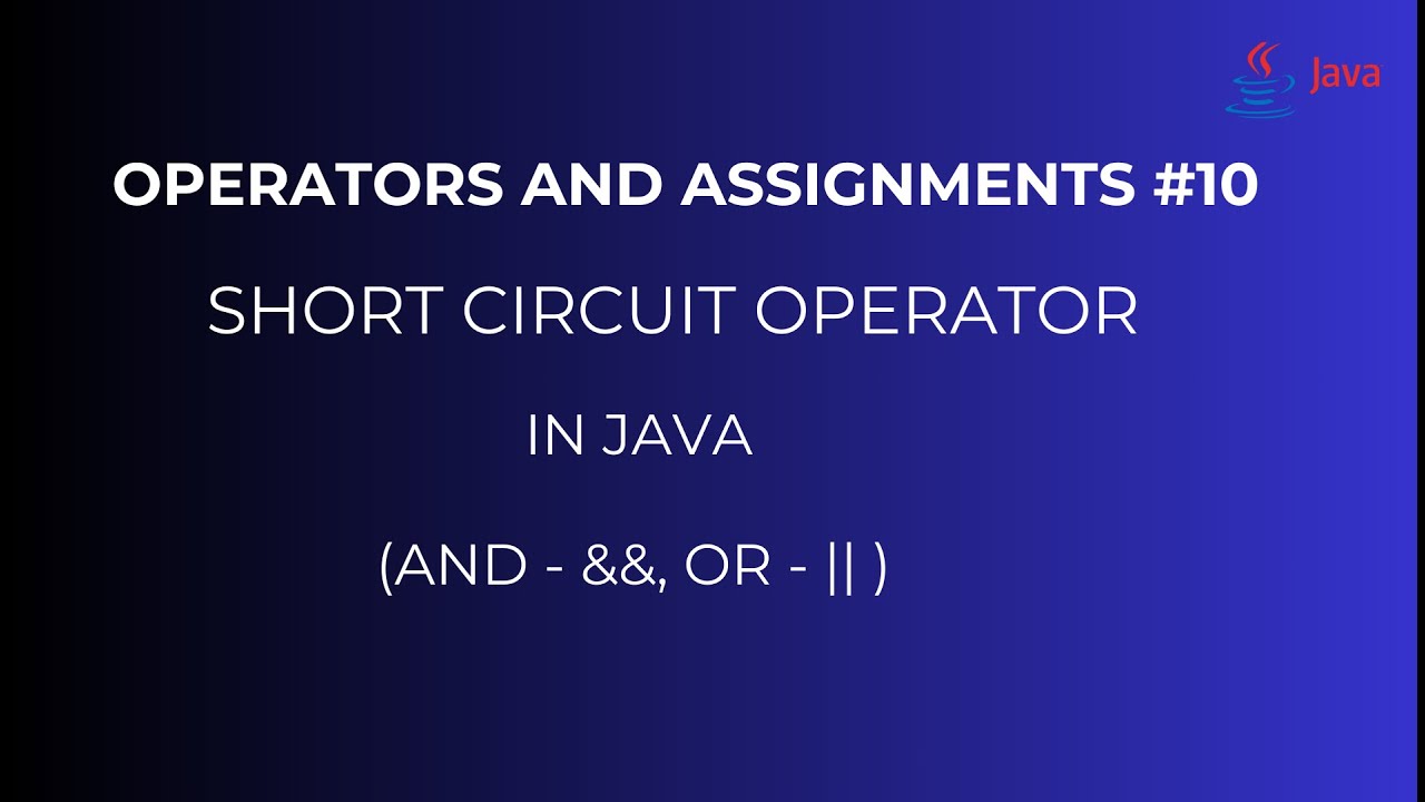 Short Circuit Operator in java | Bytecode IT Solutions | #java | #javatutorial