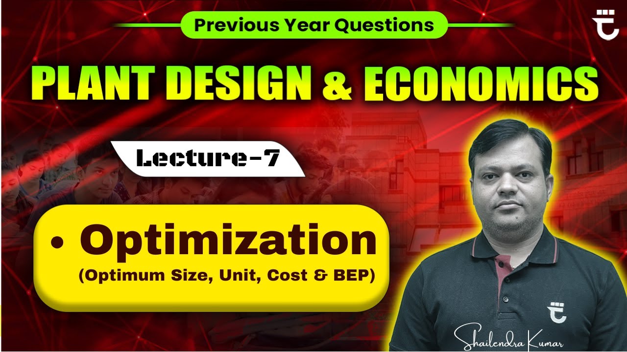 Lec-7 | Optimization | PYQ Based on Optimization (PDE) | Concept Through Questions | Shailendra Sir