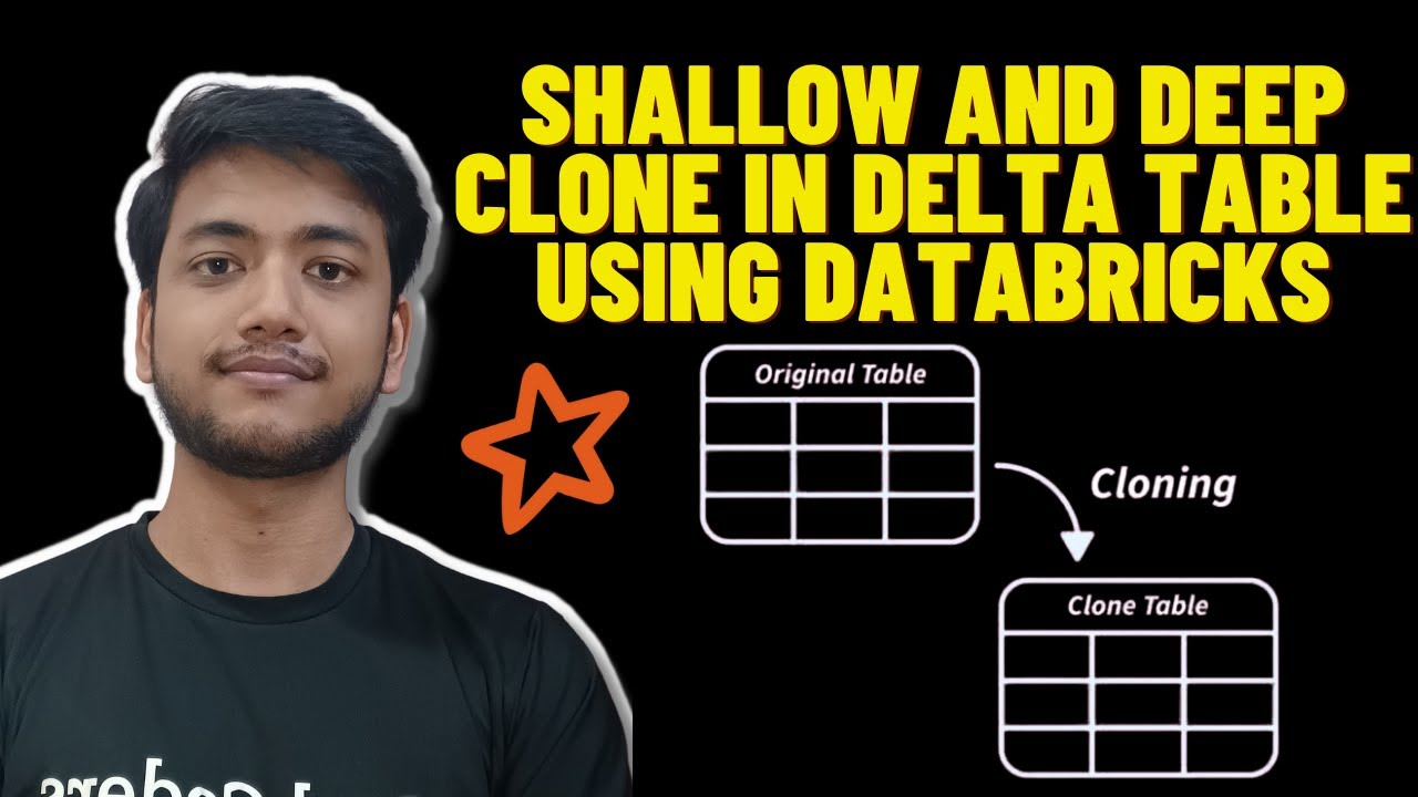 Shallow and Deep Clone in Delta Table using Databricks