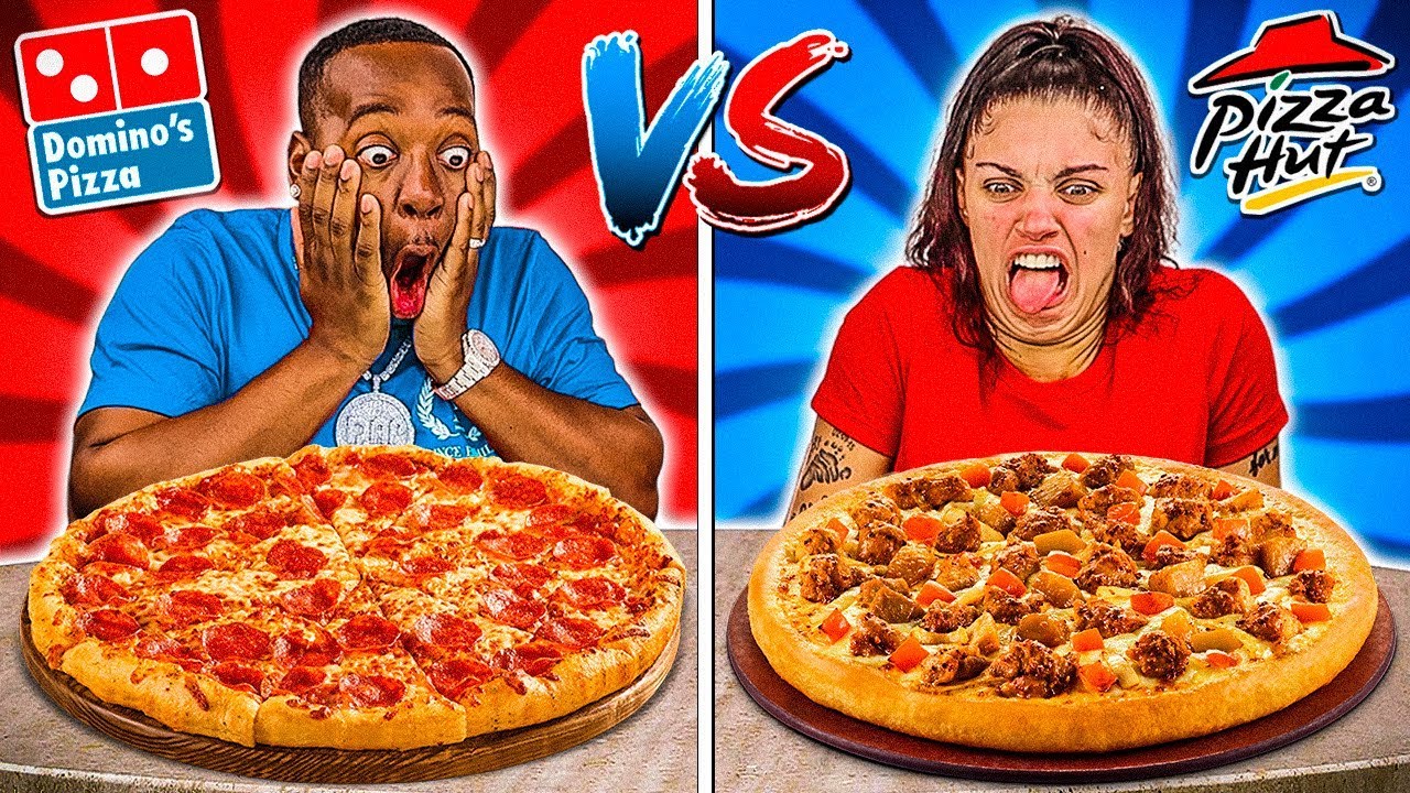 PIZZA HUT против DOMINOS: ЕДА И ВЫЗОВ