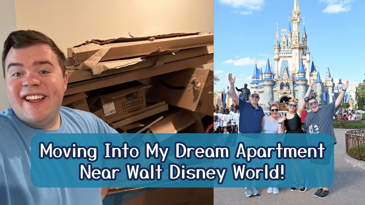 Moving Into My Dream Apartment Vlog - Moving to Orlando Florida - Empty Apartment Tour