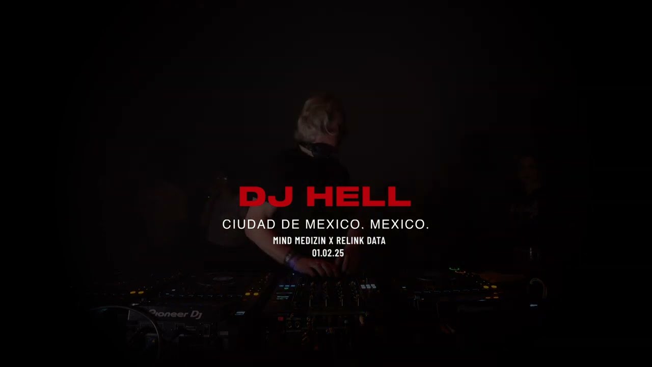 DJ Hell @ Mind Medizin X Relink:Data 01.02.25