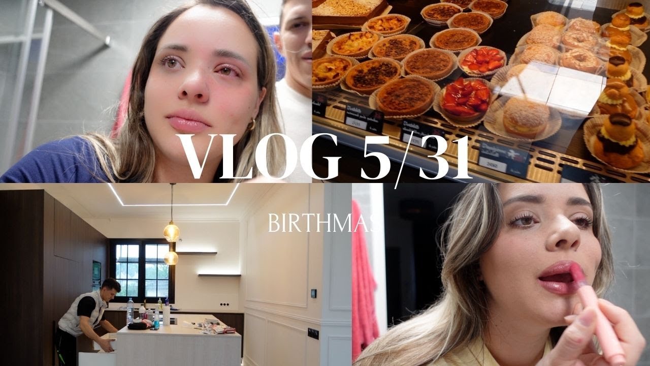 VLOG 5/31 - DOBILA SAM NAPAD ALERGIJE, MAKE UP ROUTINE, KUHINJA...*Birthmas*