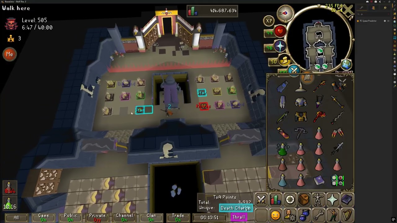 Solo Tombs of Amascut Expert Mode Level 505 - Fang Kit Raid