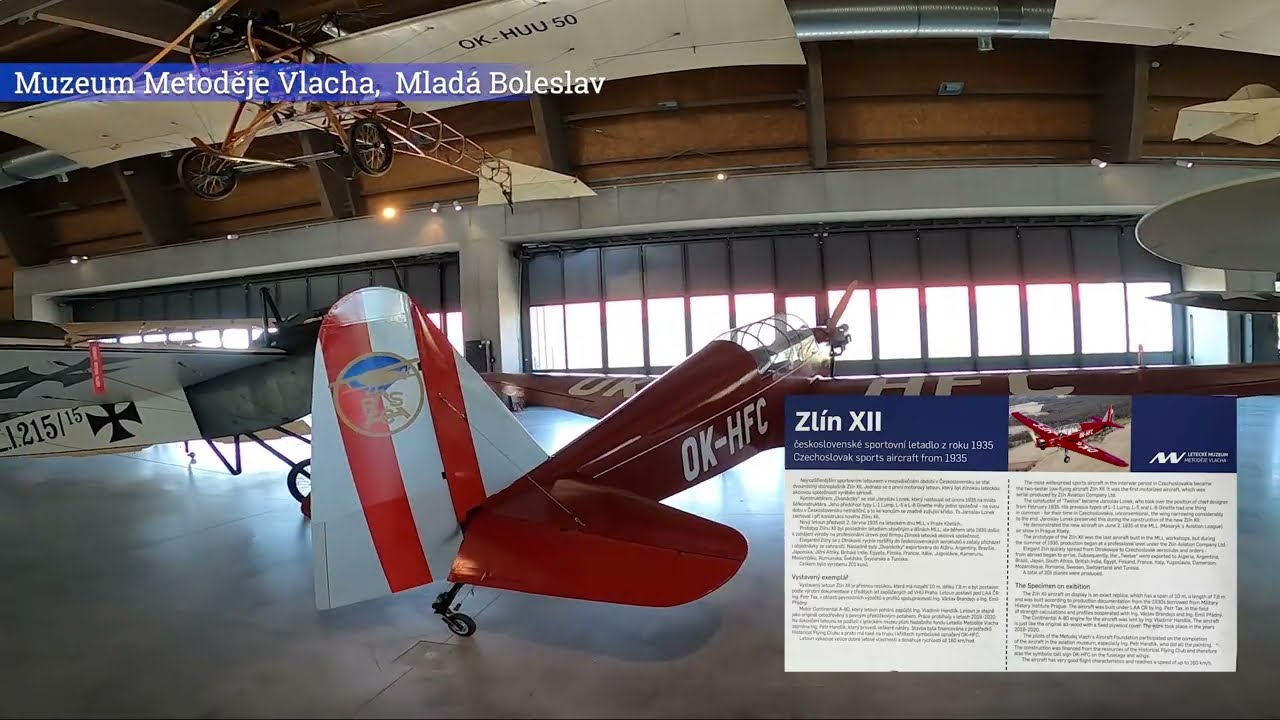Lotniska warte odwiedzenia - LKMB - Muzeum Metoděje Vlacha w Mladá Boleslav