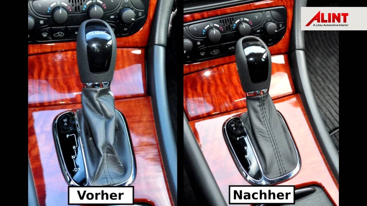 Montageanleitung für Mercedes W203 Automatik Schaltsack wechseln