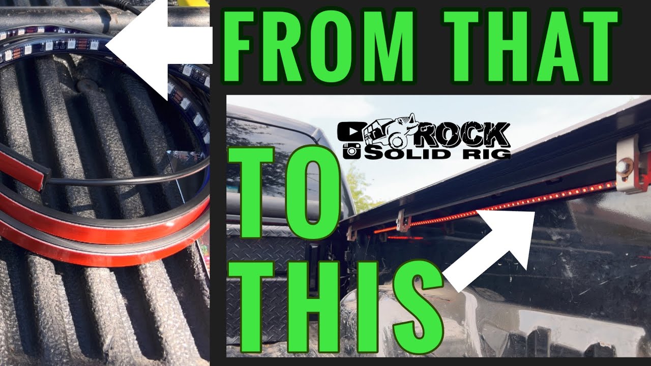 We installed the Nilight 60 inch RGB Truck Bed Lights!!! | @RockSolidRig