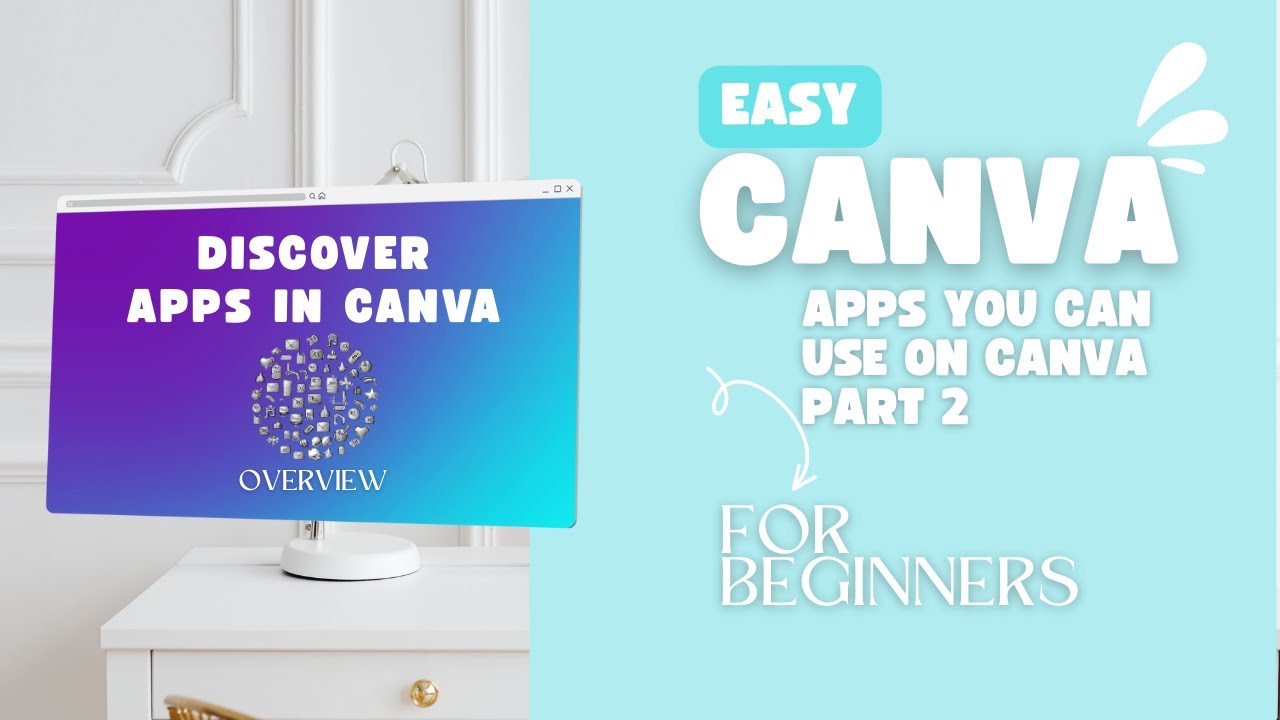 Navigating the Canva homepage - Discover apps on Canva - Complete beginners