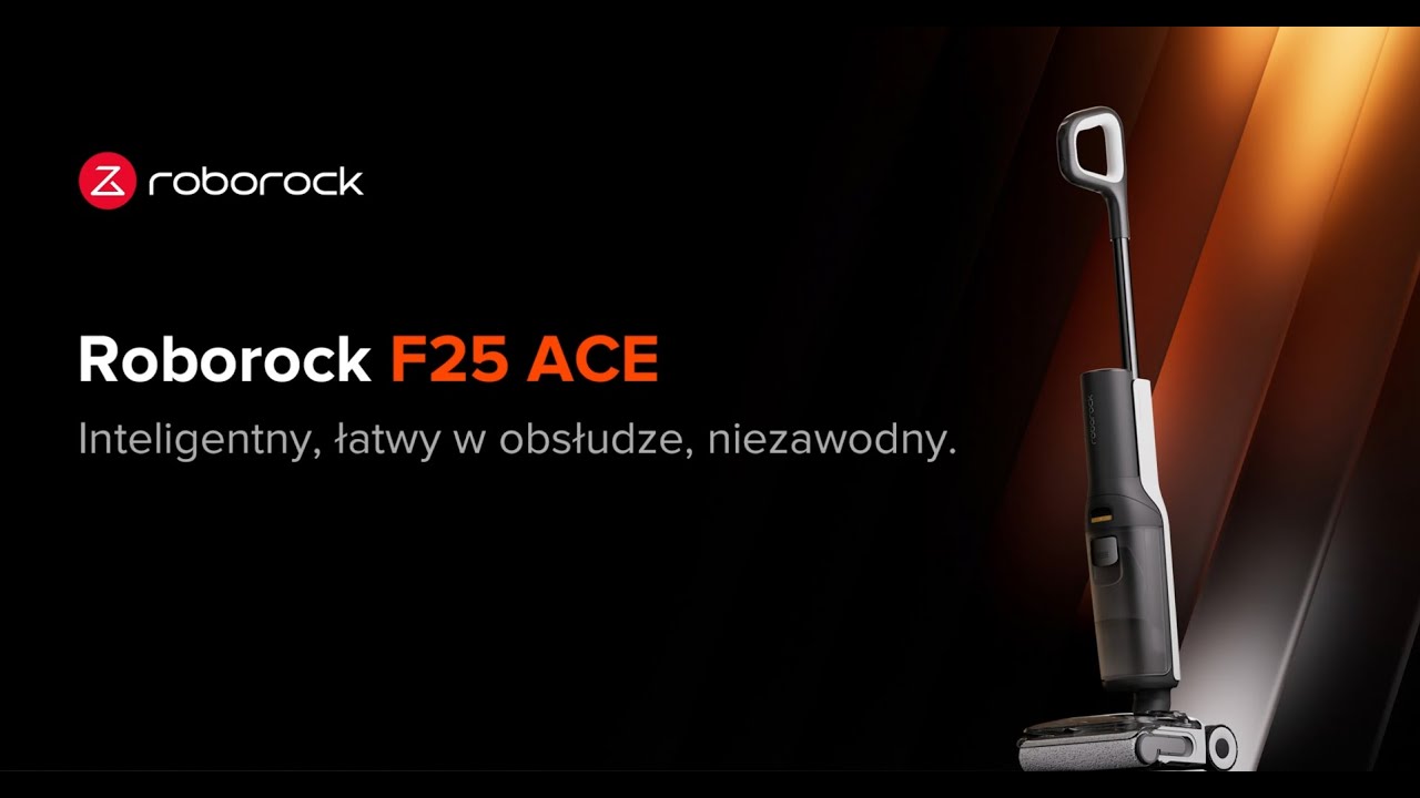 Poznaj Roborock F25 ACE - topowe urządzenie do sprzątania na mokro i sucho? ⭐