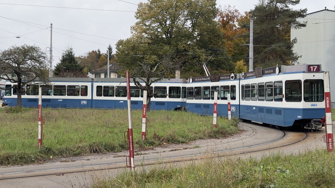 Linie 17 Zürich Umleitung - Rehalp bis Werdhölzli