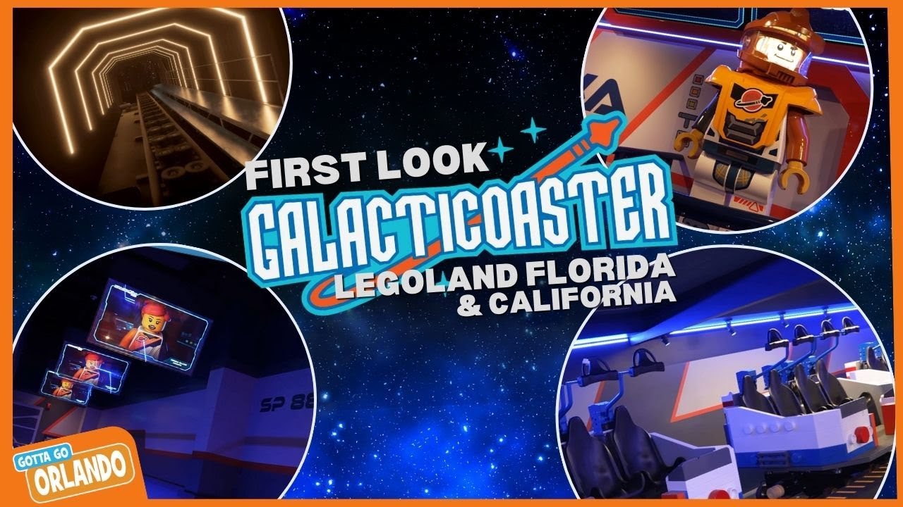 First Look inside LegoLand Florida & California Galacticoaster NEW for 2026!