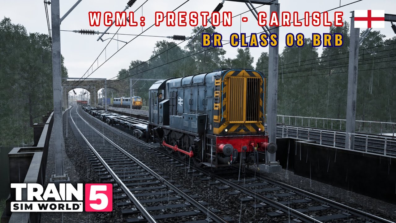 Currock Collection - West Coast Main Line 🇬🇧 - BR Class 08 - Train Sim World 5 Gameplay!