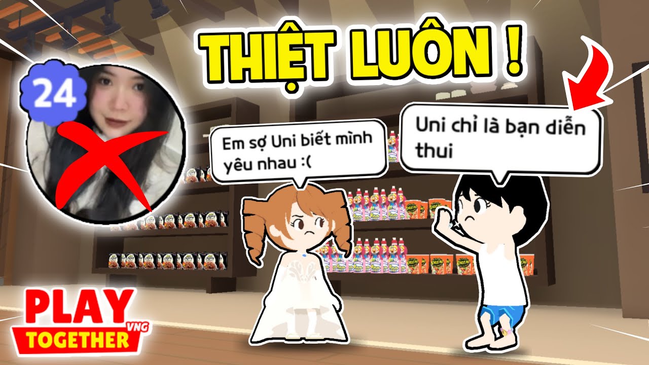 PLAY TOGETHER | BEDY HOẢNG HỐT PHÁT HIỆN JUNB VÀ UNI CHỈ LÀ BẠN DIỄN