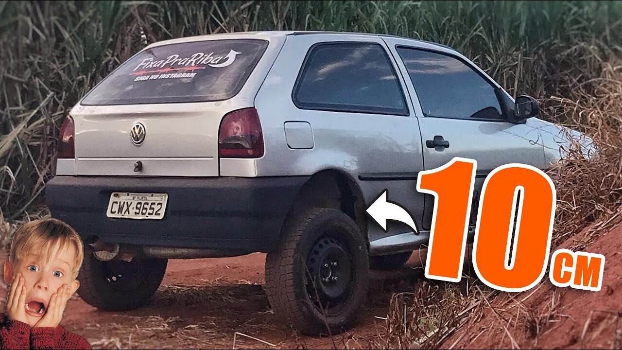 GOL COM 10CM | COMO ESTA MEU CARRO ATÉ O MOMENTO | FixaPraRiba