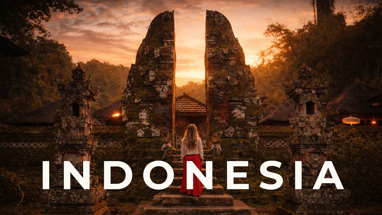 INDONESIA | Islands of Fire and Paradise | Cinematic Short film 4K