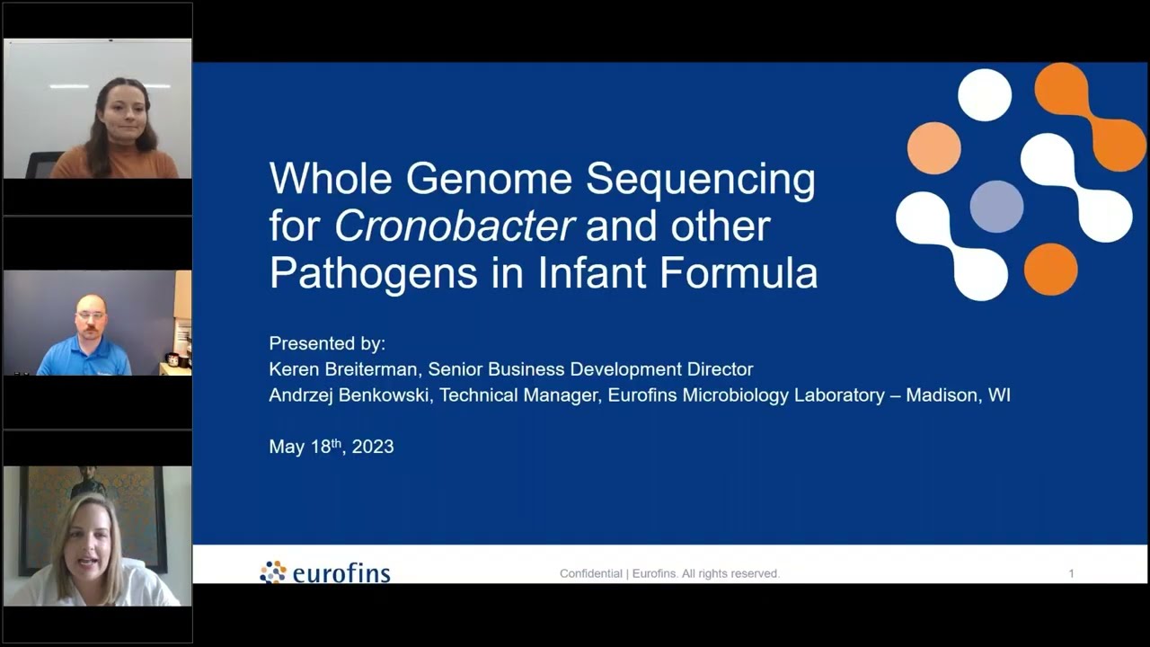Whole Genome Sequencing WGS for Cronobacter and other Pathogens in Infant Formula Webinar dp