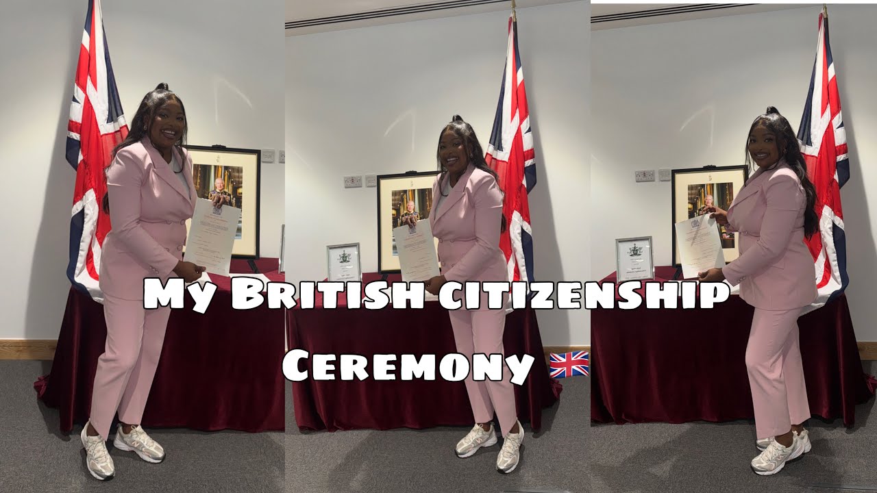 I'm officially a BRITISH CITIZEN!! Citizenship Ceremony VLOG