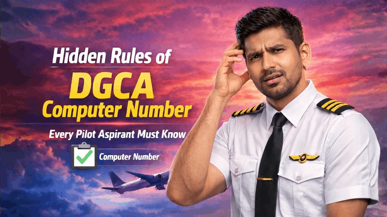 Hidden Rules of DGCA Computer Number Every Pilot Aspirant Must Know #dgca #ComputerNumber #dgcaexams