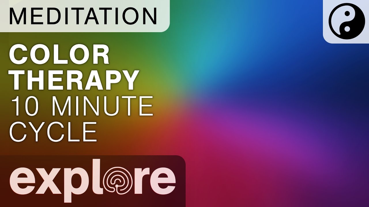 Healing Color Therapy - Enjoy a 10 Minute Color Wash Meditation