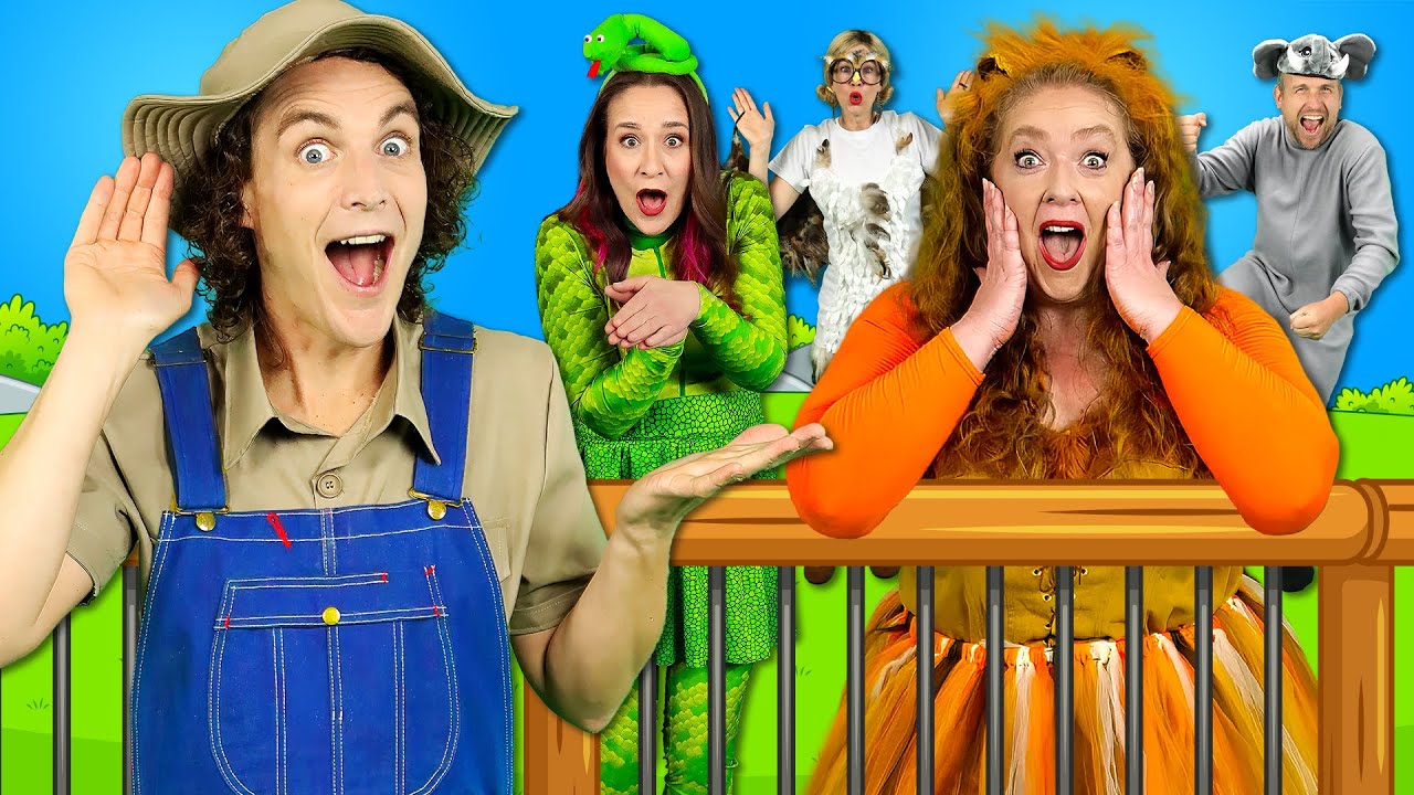 Old MacDonald had a Zoo | Animals Sounds Song