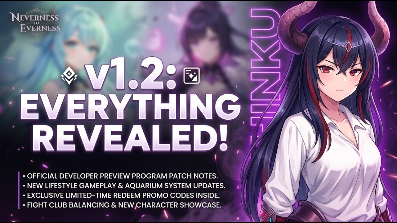 NEVERNESS TO EVERNESS 1.2 UPDATE SHINKU REVEAL & EXCLUSIVE PROMO CODES! 🔮✨